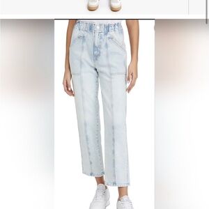 MOTHER Light Wash Ankle Jeans